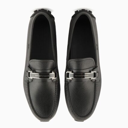 Emporio Armani - Stirrup bar loafer